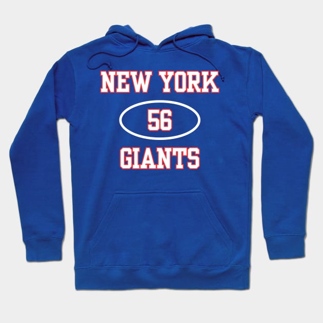 NEW YORK GIANTS "LT" LAWRENCE TAYLOR #56 Hoodie by capognad